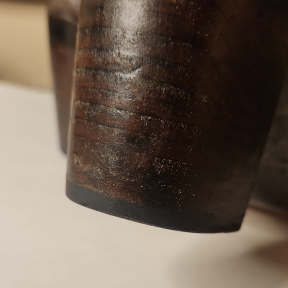 Freebird by Steven Distressed Brook Bootie Brown Heeled Boots Sizw 8 - Picture 6 of 10